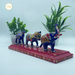Elephant Camel Horse Set Artistic Elegance with Pawti Stand | Buy Now